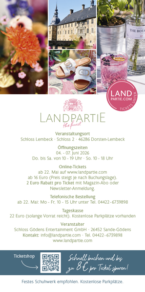 Landpartie auf Schloss Lembeck